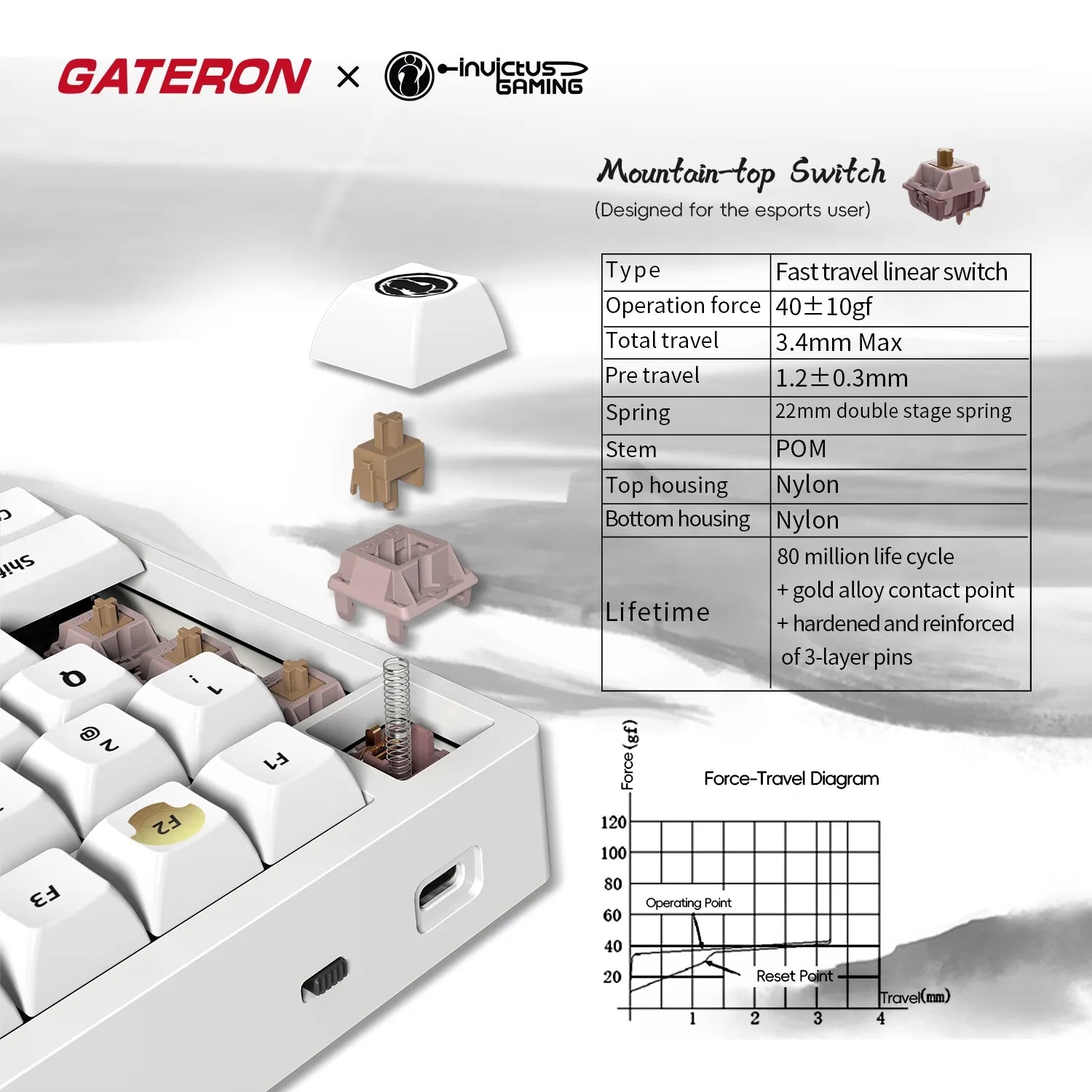 GATERON Co-branded IG 98 Mechanical Keyboard
