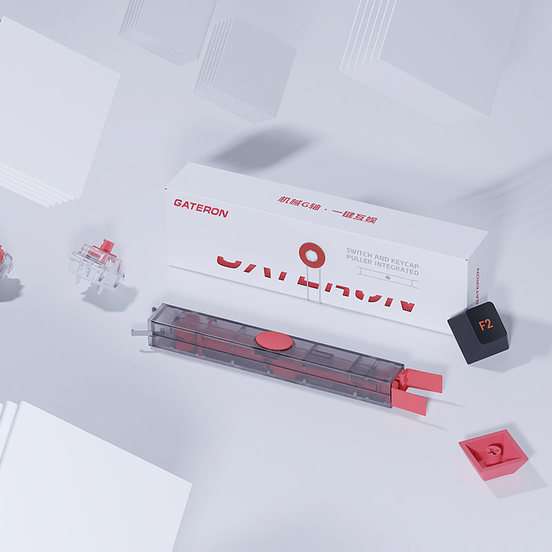 GATERON Twins DIY Tool Switch Puller Keycap Puller Intergrated 2 in 1