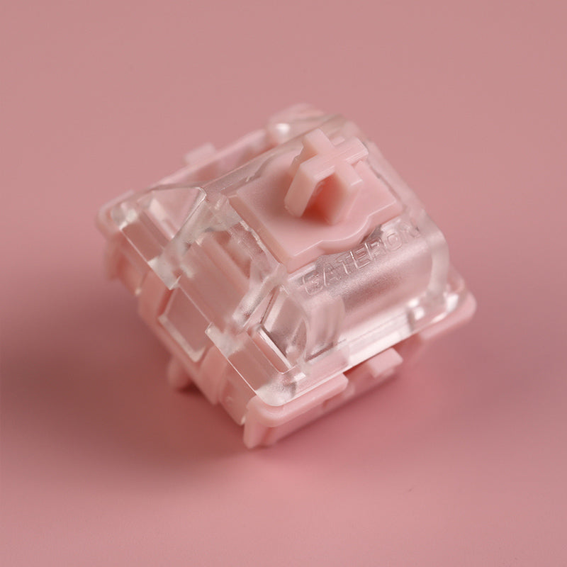 Gateron X Cuxiukeys Magnetic Pink Jade Switch