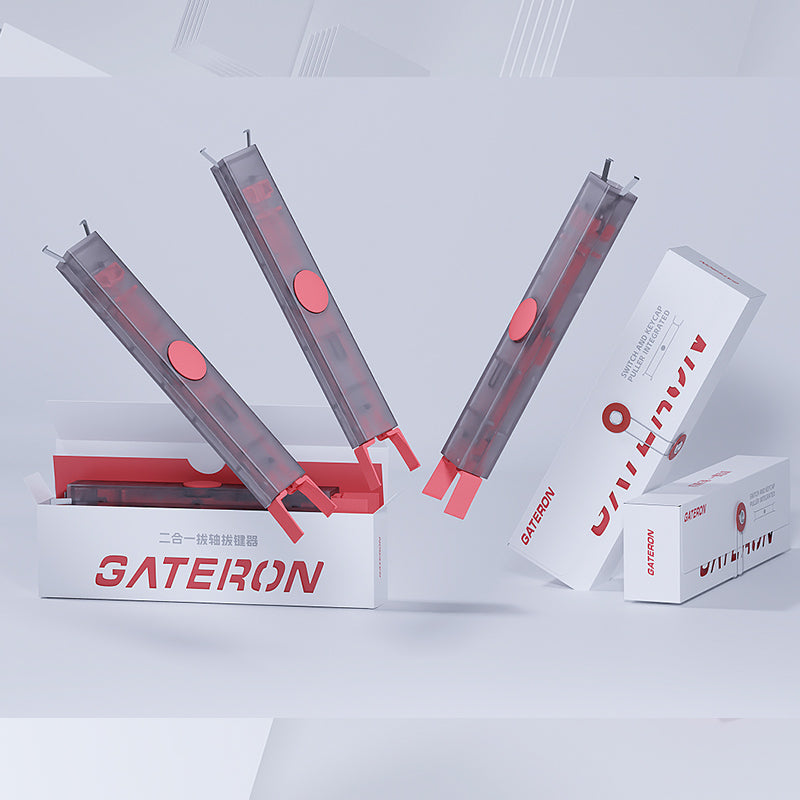 GATERON Twins DIY Tool Switch Puller Keycap Puller Intergrated 2 in 1