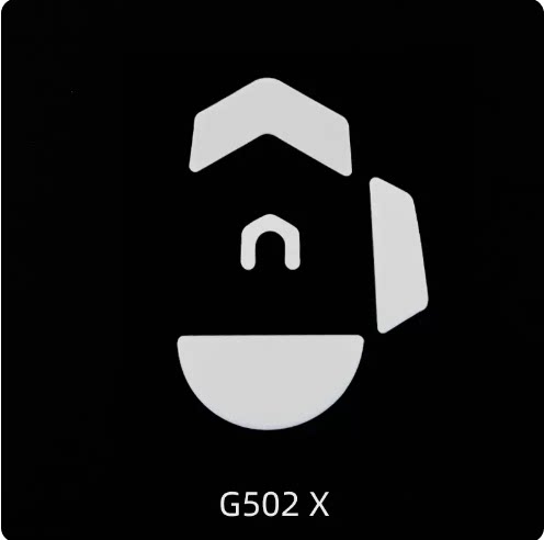 1 Pack Original Esports Tiger ICE Mouse Skates Mouse Feet For Logitech G502X Wired Wireless Mouse White Arc ICE Mice Glides
