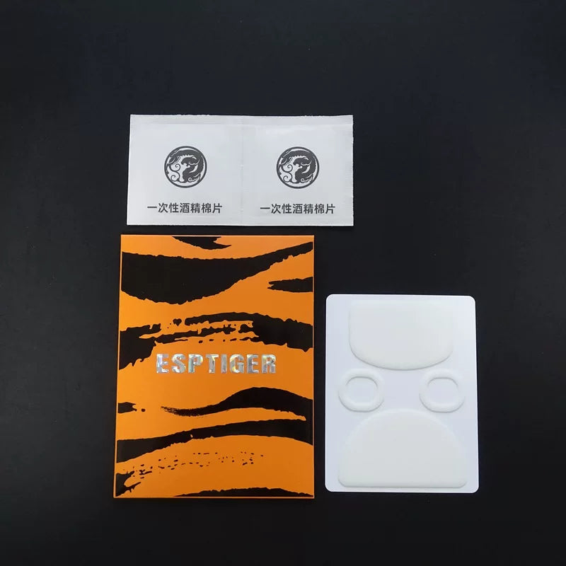 虎符电竞鼠标脚贴适用于LUNAFURY TYPE33 EVO冰版ice脚垫厚款替代