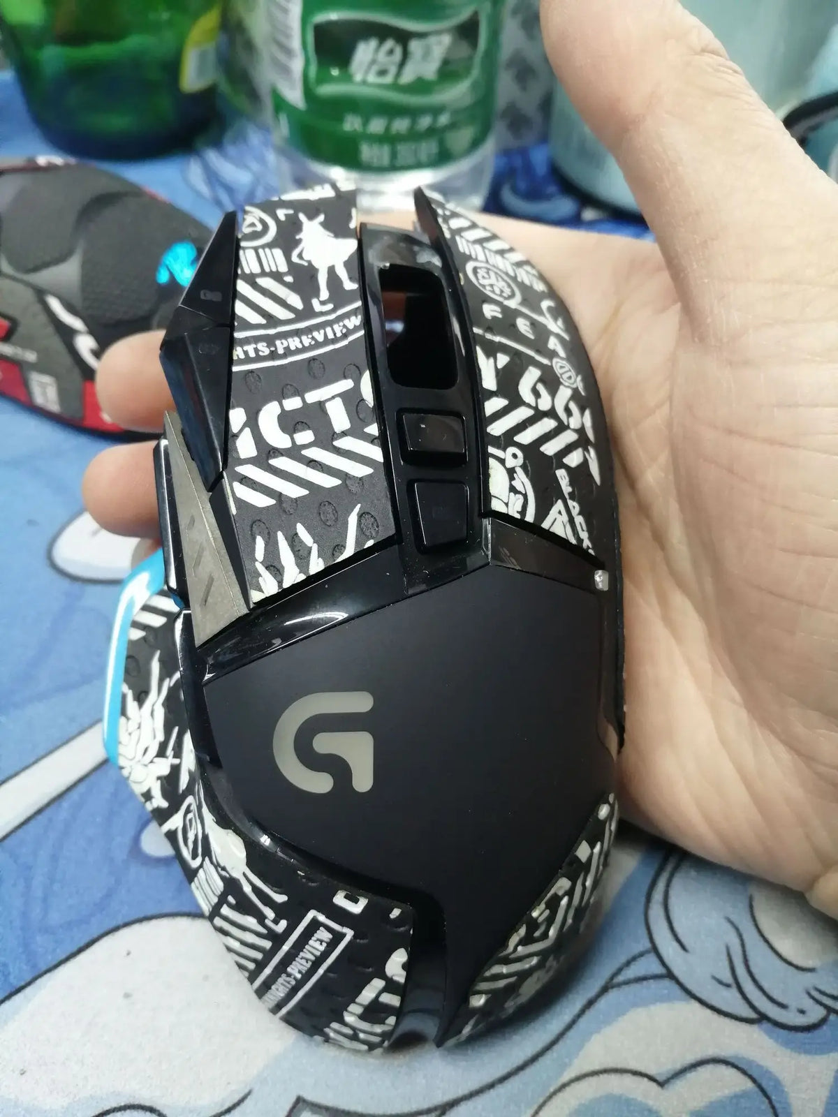 1 Pack Mouse Anti Slip Sticker For Logitech G102 G304 GPW G Pro X Superlight G403 G603 G703 G502 G900 G903 Anti Sweat Stickers
