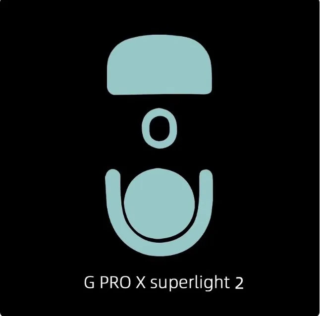 1 Pack Original ESPTIGER Mouse Skates Feet For Logitech G PRO X Superlight 2 G Pro X 2 DEX White Arc 2.0 ICE PTFE Mouse glides