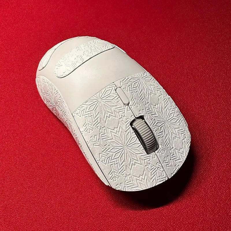 1 Set Ultraglide Mouse Anti Slip Sticker For AJazz AJ199 Anti Sweat Stickers Tape Non-slip Snowflake Thin Version Wear-resistant