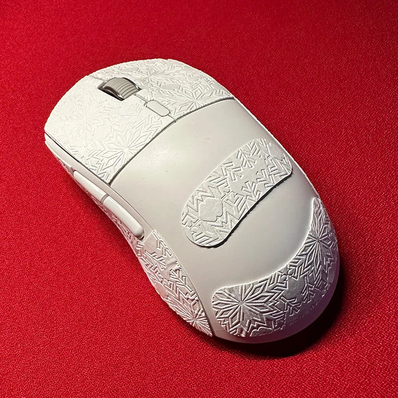 1 Set Ultraglide Mouse Anti Slip Sticker For AJazz AJ199 Anti Sweat Stickers Tape Non-slip Snowflake Thin Version Wear-resistant