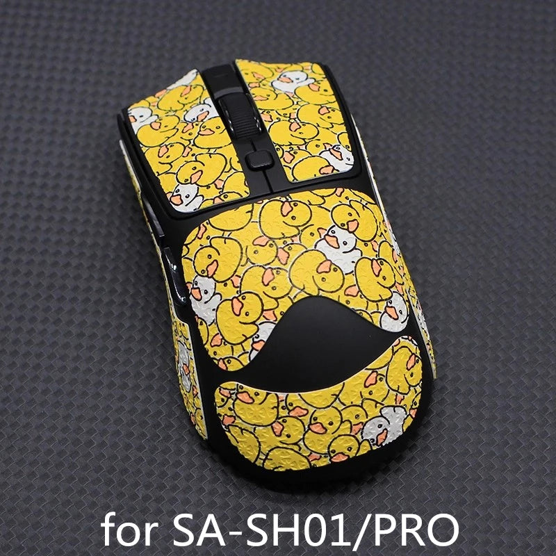 1 Set Mouse Anti Slip Grip Sticker For RAWM SH01 SA-SH01 Pro MH01 SA-MH01 Mice Non-Slip Anti Sweat Tape Exquisite Texture