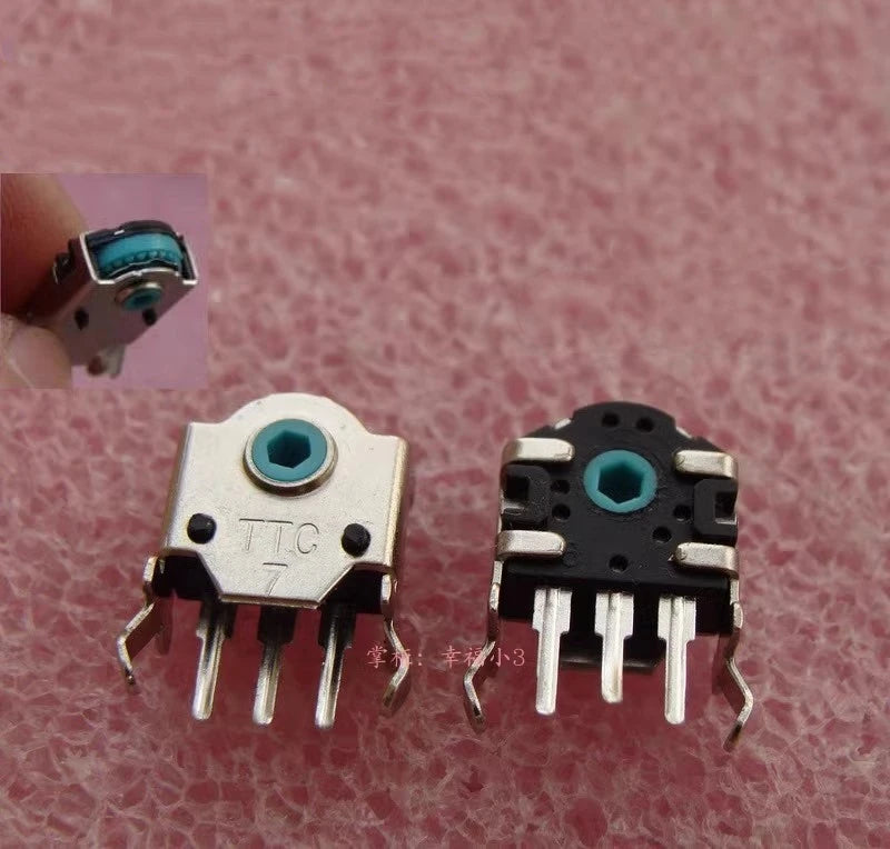 1 Piece Original TTC 7mm Dustproof Gold Core Mouse Encoder For SAITEK RAT3 5 MMO7 Corsair M65 M95 Long Lifetime