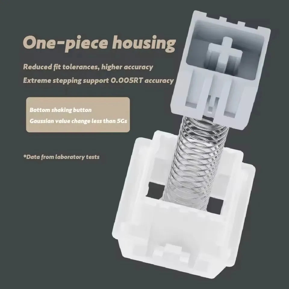 Magnetic Axis Switch High Performance RT Accuracy 0.005 Magnetic Switch Mechanical Magnetic Shaft Keyboard Pre Lubed