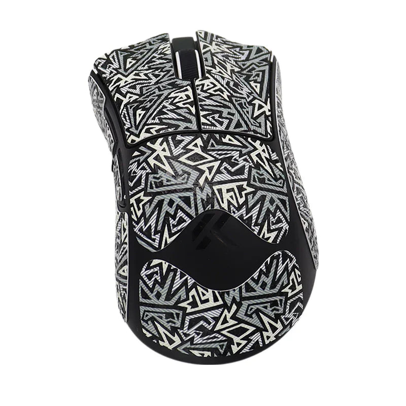 1 Set High-Quality Polyurethane Sweat-Absorbent Mouse Anti Slip Grips Tape Sticker For MCHOSE V7