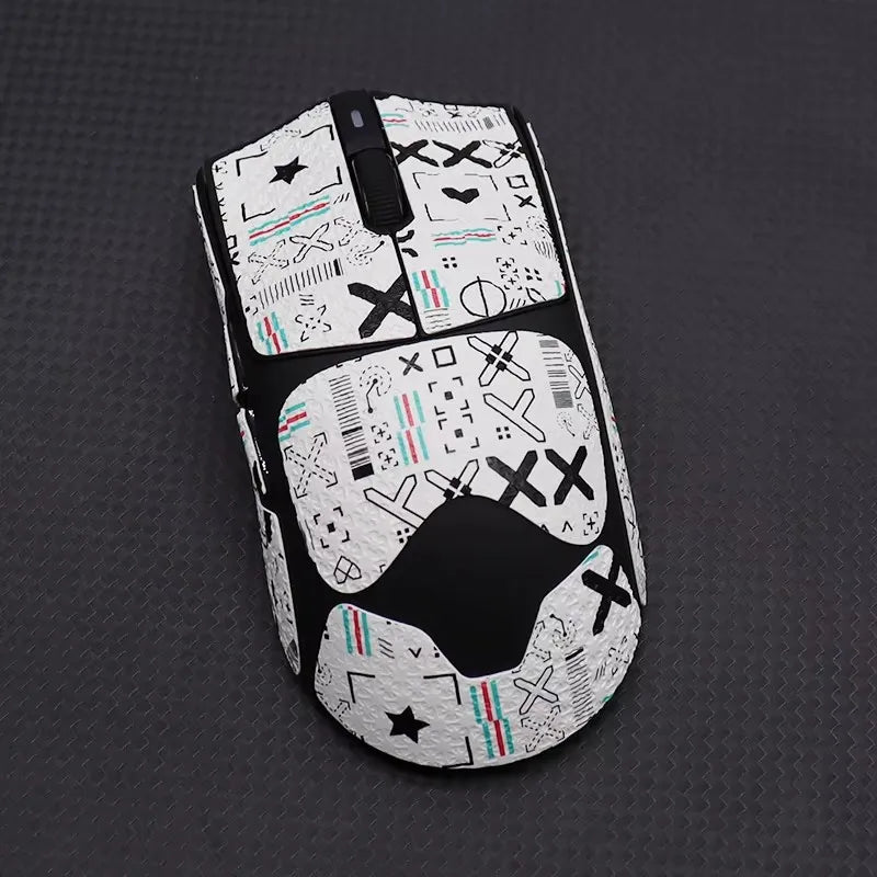 1 Set Mouse Anti Slip Grip Sticker For AJAZZ AJ139PV3 MC MAX Mouse Non-Slip Anti Sweat Tape Ultrathin Dustproof Sticker