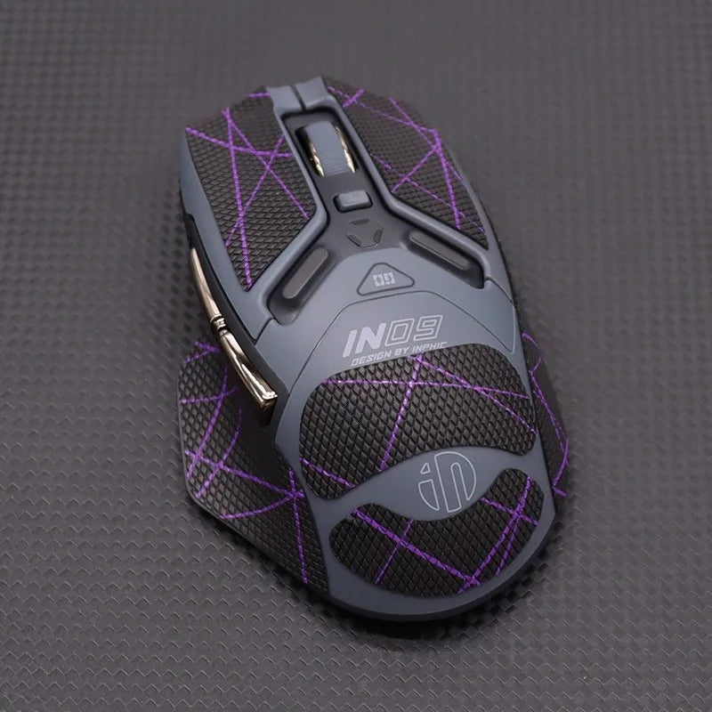 1 Set Ultrathin Mouse Anti Slip Grip Sticker For INPHIC IN9 In9pro Ultra Mice Non-Slip Anti Sweat Tape Exquisite Texture