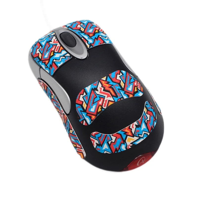 1 Set Mouse Anti Slip Grip Sticker For Microsoft IntelliMouse Optical 1.1 IO1.1 Mouse Non-Slip Anti Sweat Tape Exquisite Texture
