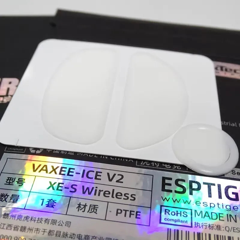 1 Pack Esports Tiger Mouse Skates Feet For VAXEE XE XE Pulsar X3 Wireless X2 mini MZ1W MZ1 Mouse Glides Curve Edge ICE Version