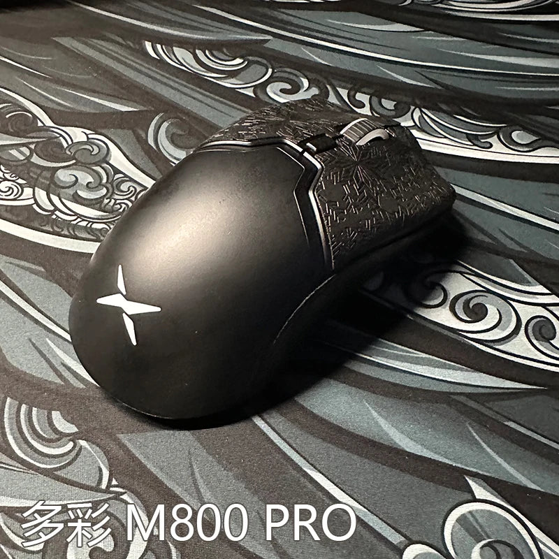 1 Set Mouse Anti Slip Sticker For DELUX M800 Pro Anti Sweat Stickers Tape Non-slip Snowflake Thin Version Wear-resistant 0.25mm