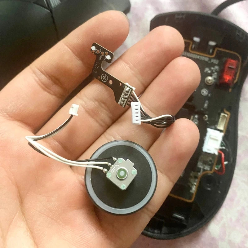 2Pcs TTC Mouse Wheel Encoders for ROGGladiusIII MambaElite Mouse Decoders M76A