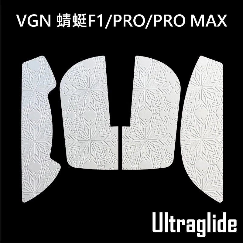 1 Set Ultraglide Mouse Anti Slip Sticker For VGN Dragonfly F1 Pro Max Anti Sweat Tape Non-slip Snowflake Wear-resistant