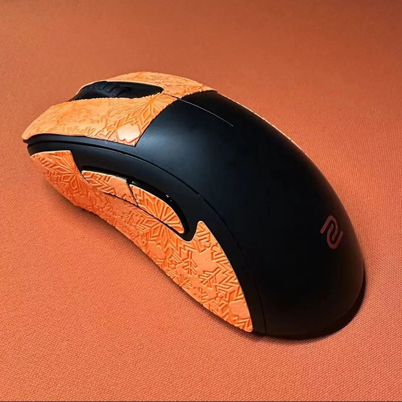1 Set Mouse Anti Slip Sticker For Zowie EC2-CW EC3-CW Anti Sweat Stickers Tape Non-slip Snowflake Thin Version Wear-resistant