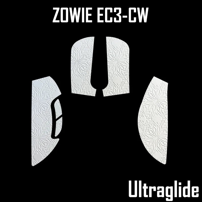 1 Set Mouse Anti Slip Sticker For Zowie EC2-CW EC3-CW Anti Sweat Stickers Tape Non-slip Snowflake Thin Version Wear-resistant