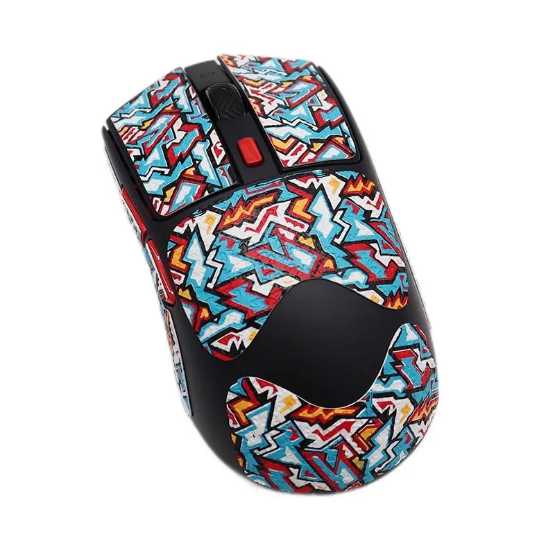 1 Set Full Cover Mouse Anti Slip Grip Sticker For Dareu AE6 Triple-Mode Gaming Mouse Non-Slip Anti Sweat Tape Ultrathin