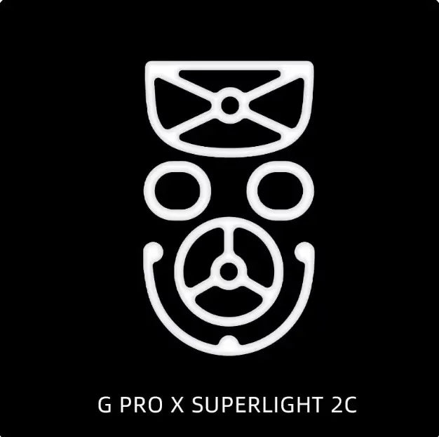 1 Pack Esptiger Mouse Skates Feet For G PRO X Superlight GPX 2 GPW 1st 2nd 3rd 4th Generation 2C White Arc 2.0 ICE Mouse glides