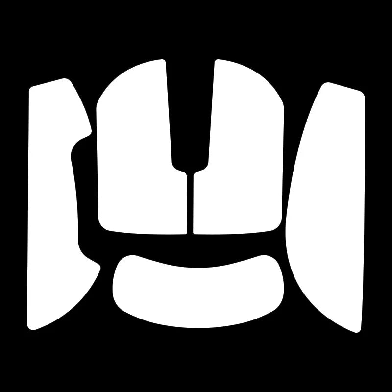 1 Set Meow Gaming Gear Ultraglide Mouse Anti Slip Grip Sticker For ATK U2 MINI Non-Slip Anti Sweat Tape Ultrathin Snowflake