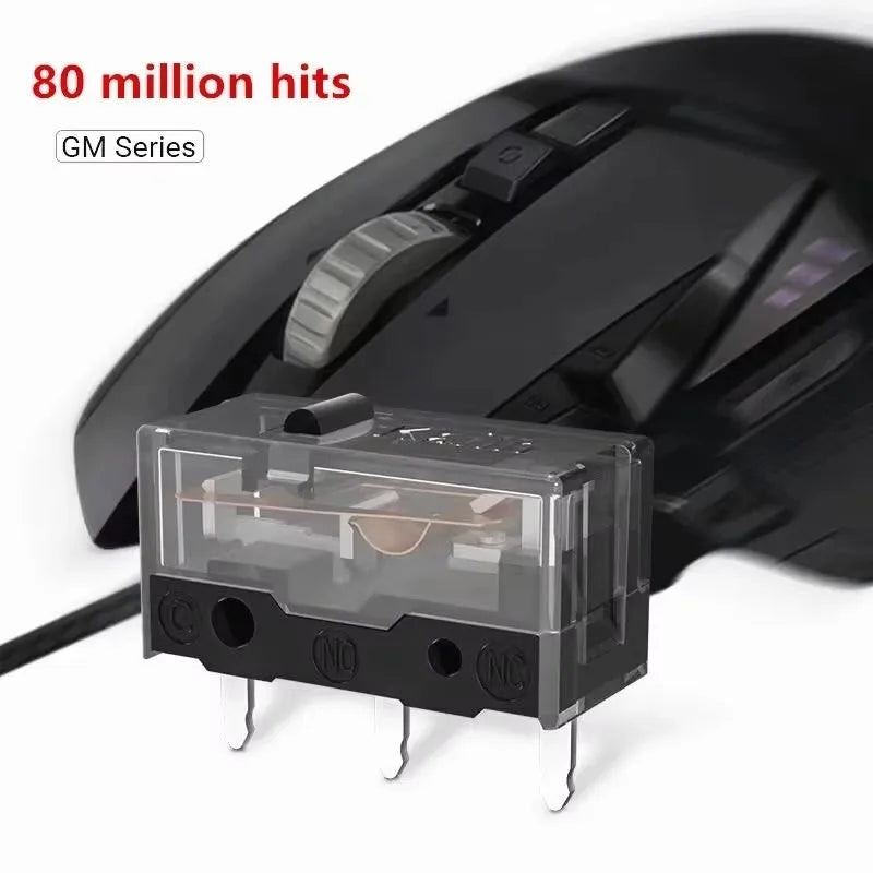 New Kailh GM 8.0 micro switch GM8.0 Gold Contactor 80 Million Click Life Computer mouse left right Micro Swicth button