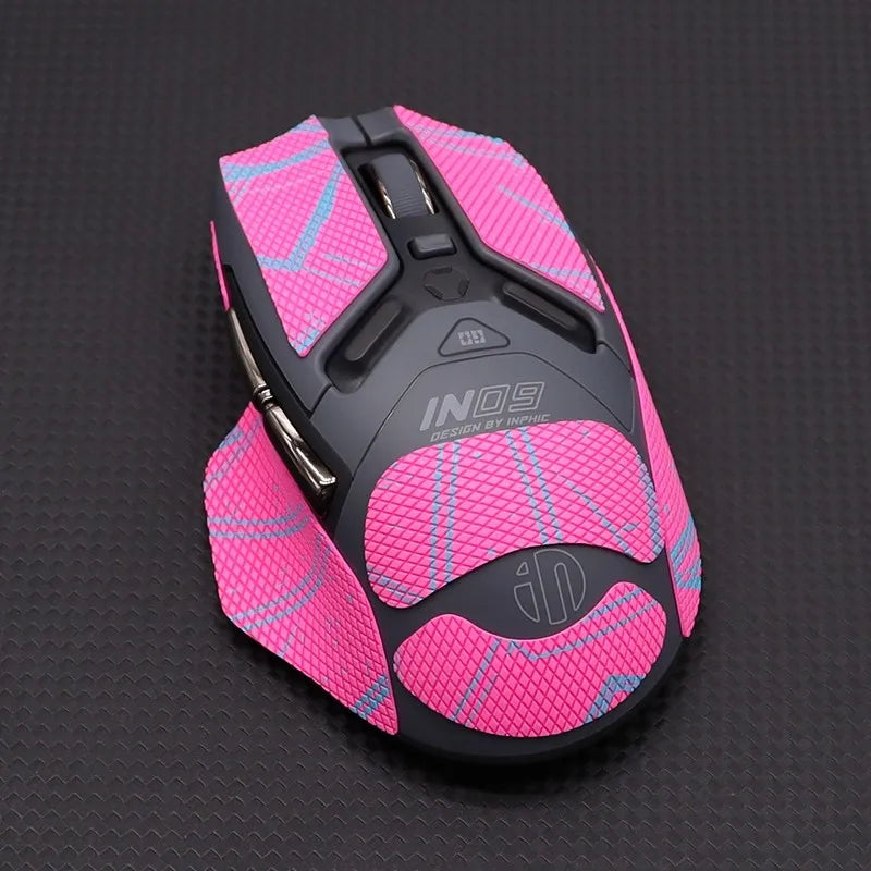 1 Set Ultrathin Mouse Anti Slip Grip Sticker For INPHIC IN9 In9pro Ultra Mice Non-Slip Anti Sweat Tape Exquisite Texture