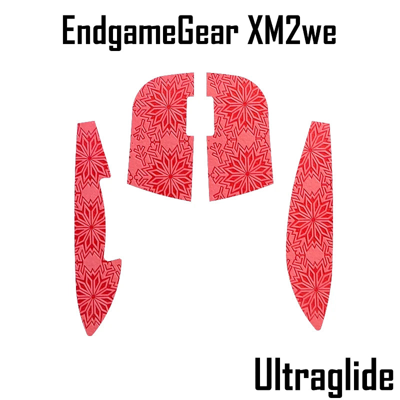 1 Set Mouse Anti Slip Sticker For EndgameGear XM2we Anti Sweat Stickers Tape Non-slip Snowflake Thin Version Wear-resistant