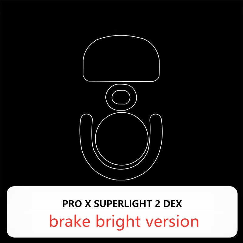 1 Set Ultraglide Mouse Skates For Logitech G PRO X Superlight 2 DEX GPW 4th Generation Control Speed Feet ICE Glides PTFE Feet