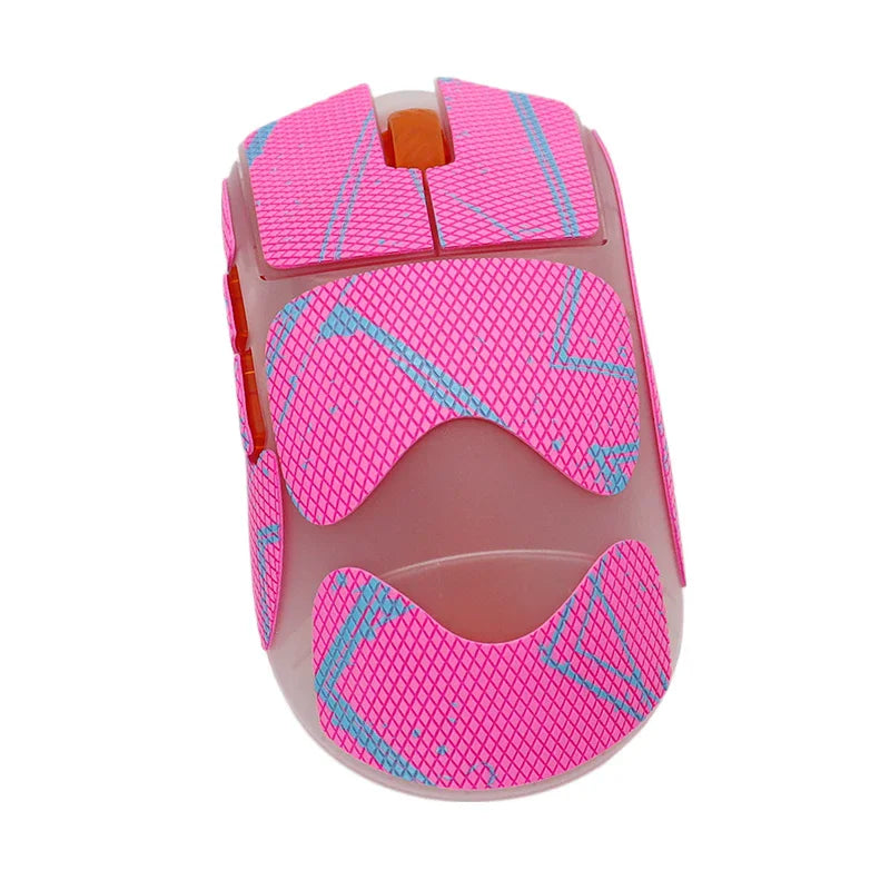 1 Set High-Quality Polyurethane Mouse Anti Slip Grips For SCYROX V12L Non-Slip Anti Sweat Tape Sticker