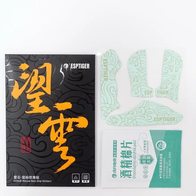 1 Pack Original Esports Tiger Cloud Mouse Anti Slip Sticker For ZOWIE ECA ECB EC2-A EC1-A EVO Anti Sweat Tape Non-slip Stickers