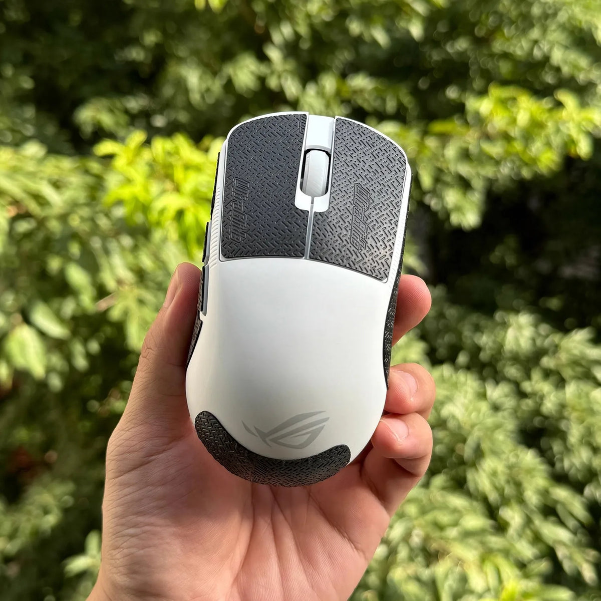 1 Set Ultraglide Mouse Anti Slip Sticker For ASUS ROG Harpe ACE MINI Non-Slip Anti Sweat Tape Ultrathin Snowflake Lizard Texture