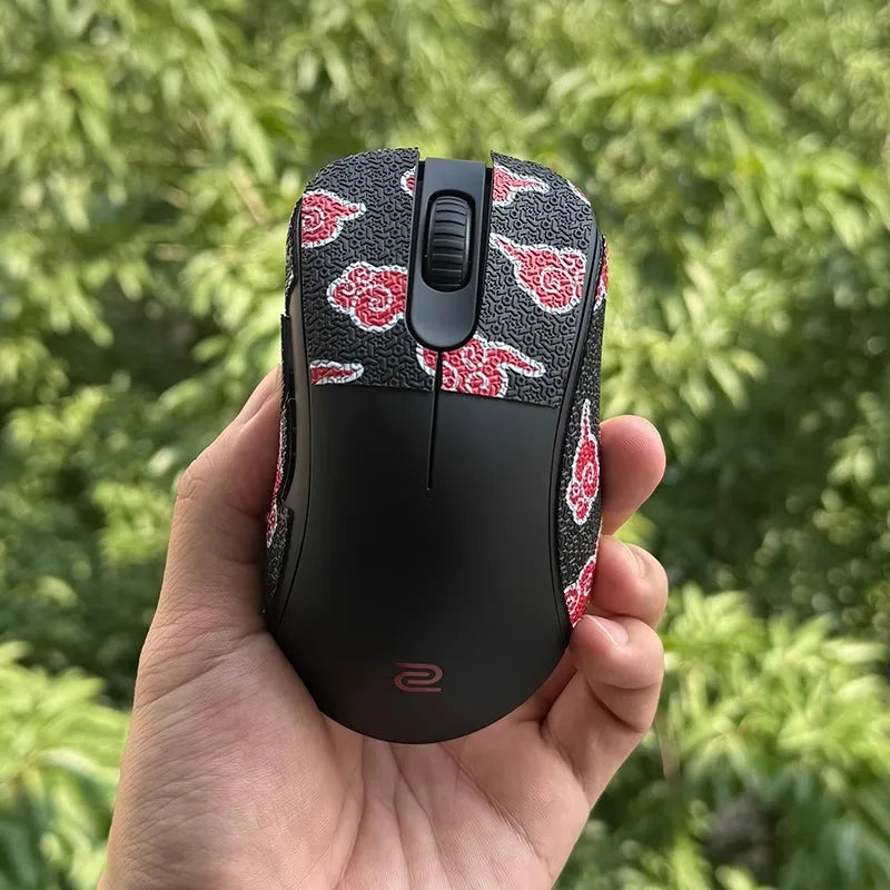 1 Set Meow Gaming Ultraglide Mouse Anti Slip Sticker For ZOWIE EC3DW EC3-DW Non-Slip Anti Sweat Tape Ultrathin Snowflake Lizard