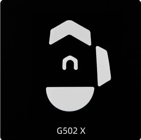 1 Pack Original Esports Tiger ICE Mouse Skates Mouse Feet For Logitech G502X Wired Wireless Mouse White Arc ICE Mice Glides