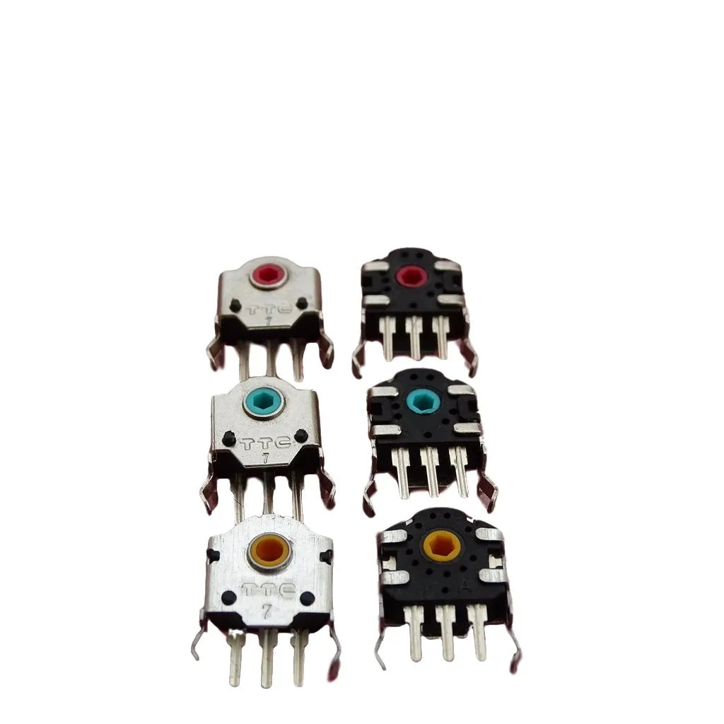 1 Piece Original TTC 7mm Dustproof Gold Core Mouse Encoder For SAITEK RAT3 5 MMO7 Corsair M65 M95 Long Lifetime