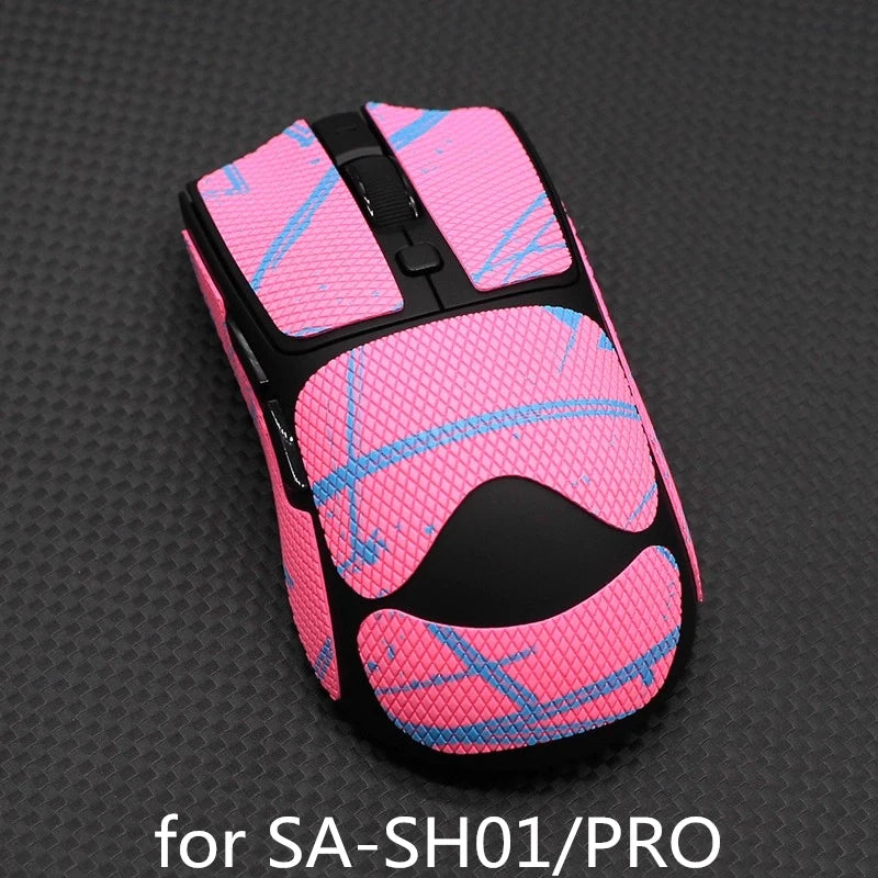 1 Set Mouse Anti Slip Grip Sticker For RAWM SH01 SA-SH01 Pro MH01 SA-MH01 Mice Non-Slip Anti Sweat Tape Exquisite Texture