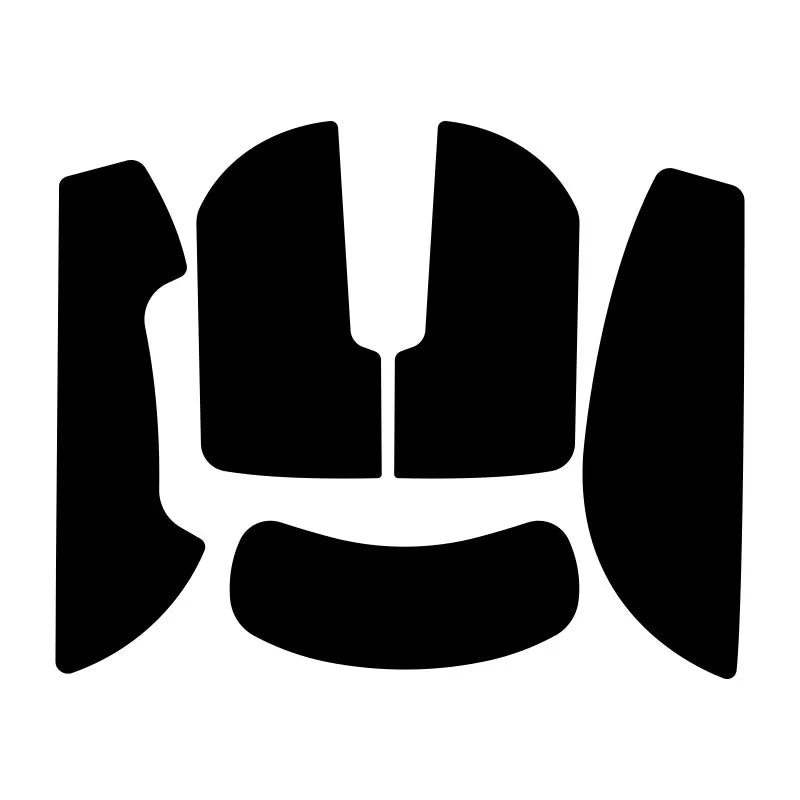 1 Set Meow Gaming Gear Ultraglide Mouse Anti Slip Grip Sticker For ATK U2 MINI Non-Slip Anti Sweat Tape Ultrathin Snowflake