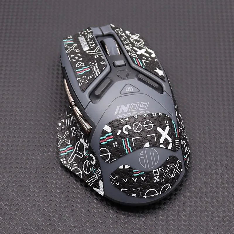 1 Set Ultrathin Mouse Anti Slip Grip Sticker For INPHIC IN9 In9pro Ultra Mice Non-Slip Anti Sweat Tape Exquisite Texture
