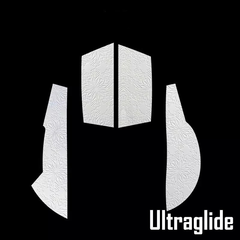 1 Set Ultraglide Mouse Anti Slip Sticker For Darmoshark M3 N3 Non-Slip Anti Sweat Tape Ultrathin Snowflake Texture