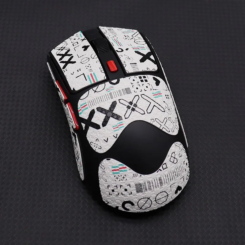 1 Set Full Cover Mouse Anti Slip Grip Sticker For Dareu AE6 Triple-Mode Gaming Mouse Non-Slip Anti Sweat Tape Ultrathin