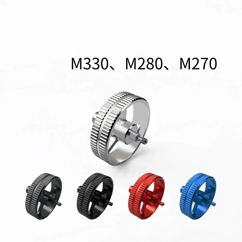 1 Piece Metal Mouse Scroll Wheel For Logitech M330/M280/M270 Replacement Magnesium Aluminum Alloy Mice Roller Accessory
