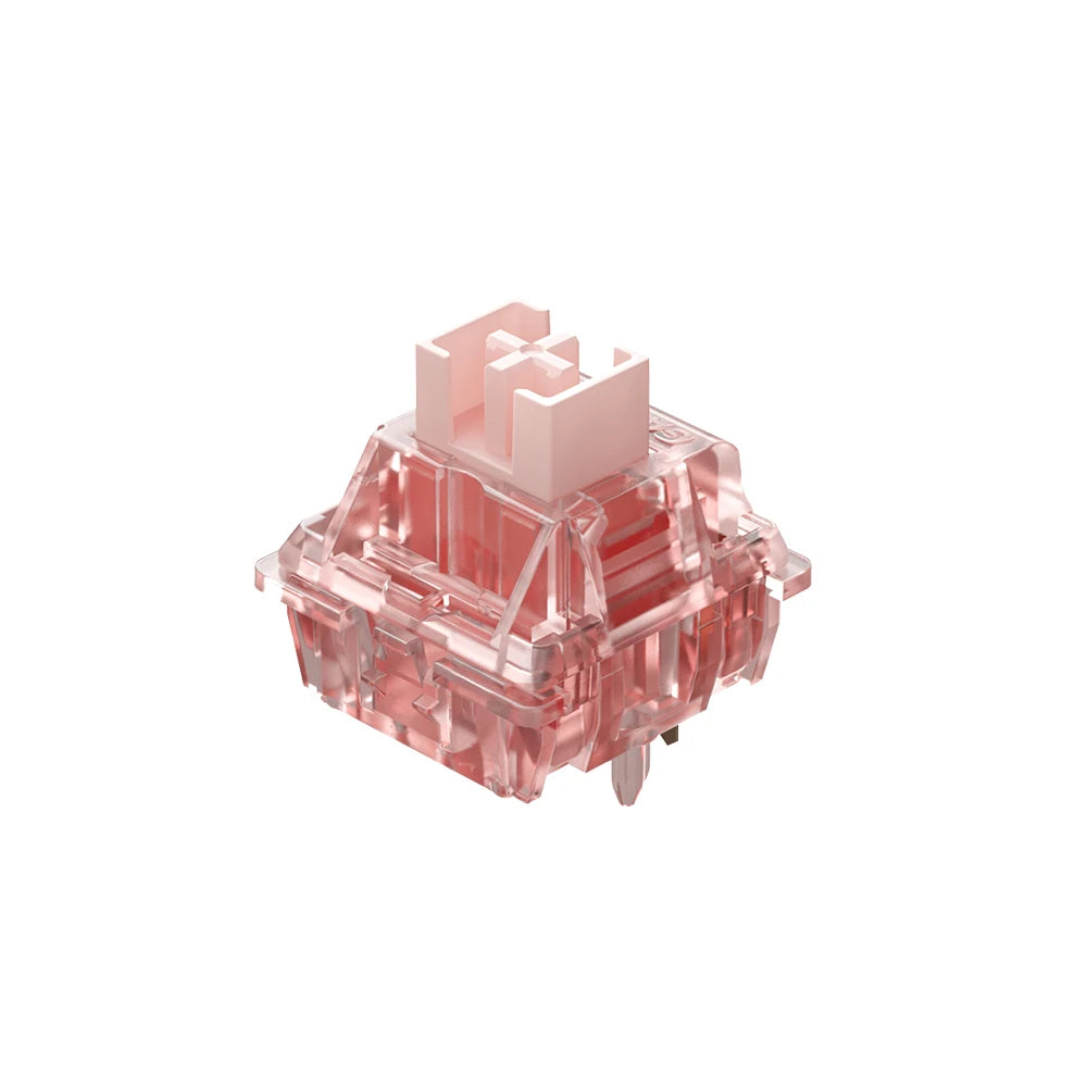1 Pack Gateron BOX V2 Ink Pink Black Switch Extras 50g 60g 5pin RGB Linear Switch For Mechanical Keyboard 80m Pre Lubed