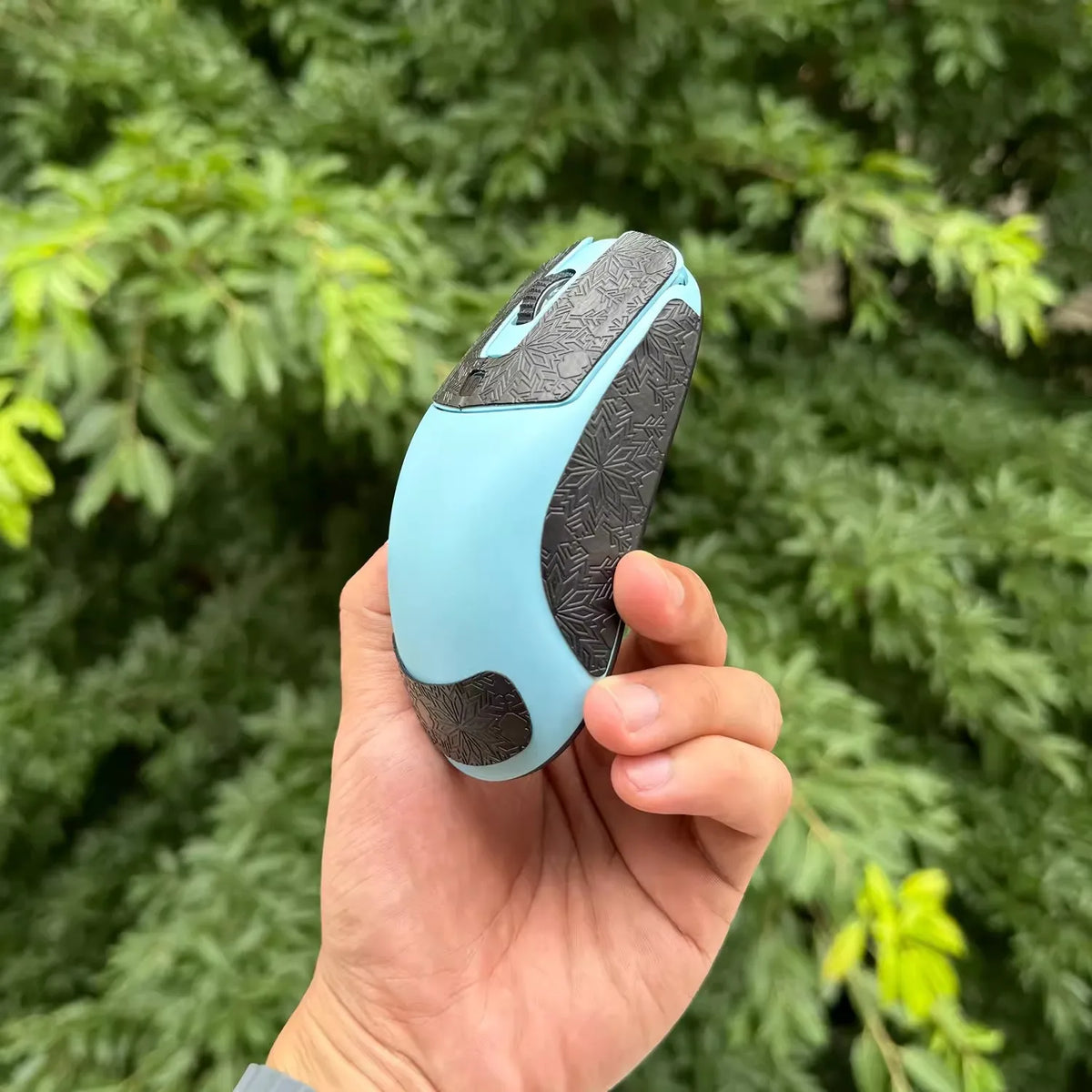 1 Set Ultraglide Mouse Anti Slip Sticker For VAXEE XES XE-S Wireless Non-Slip Anti Sweat Tape Ultrathin Snowflake Lizard Texture