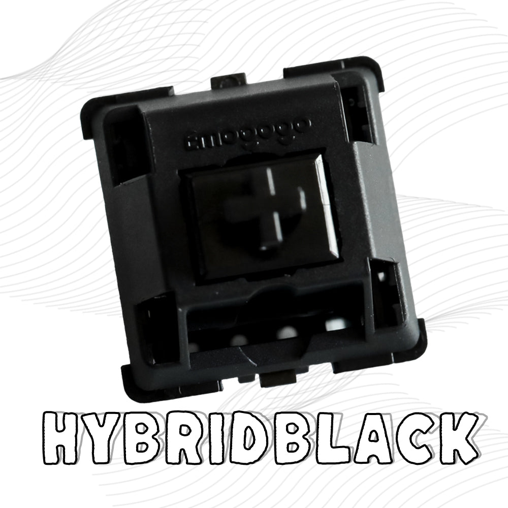 Emogogo Hybrid Black Linear Switch