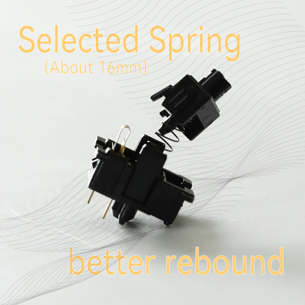 Emogogo Hybrid Black Linear Switch