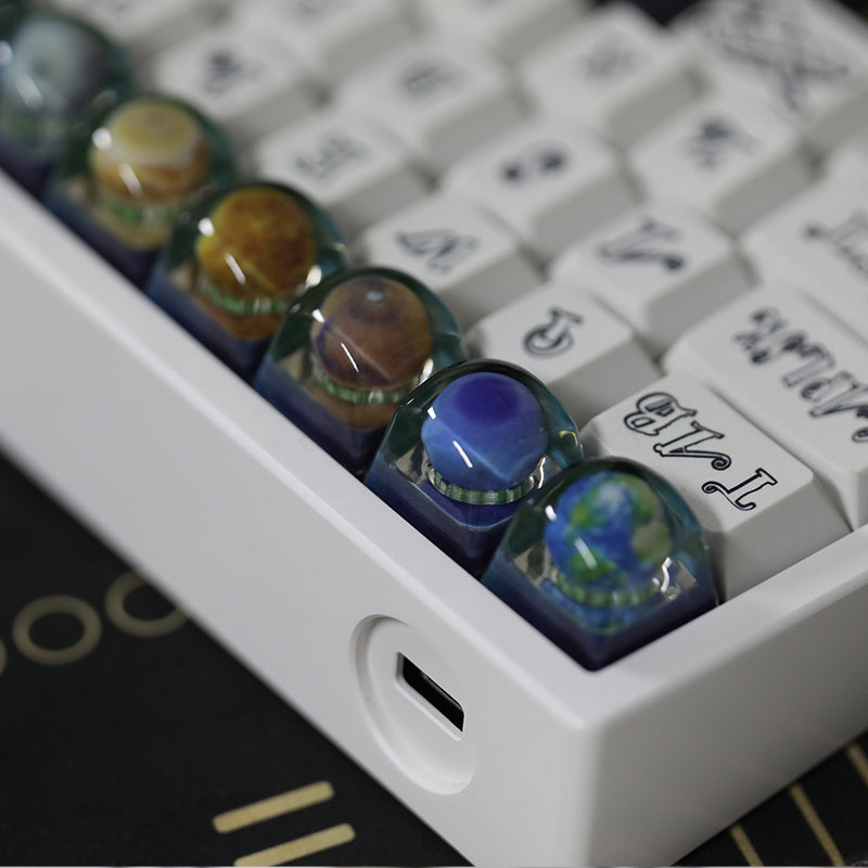 3D Printing Keycaps 8 Planets
