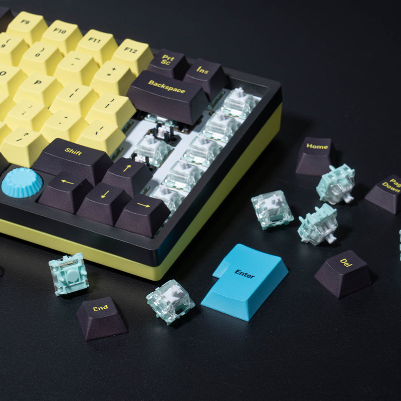 Sikakeyb Castle Ck75 83Keys 75% GATERON Magnetic Jade Switch Magnetic Keyboard