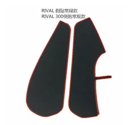 2019 new arrival 1 set/pack mouse side grip stickers Anti-slip Tape for Steelseries Rival/Rival 300