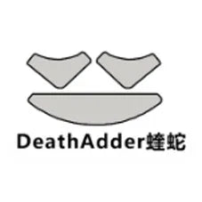 New Arrival 2 sets/pack Tiger Gaming Mouse Skates Feet For Razer Deathadder 2013 Elite Essential White Curve Edge